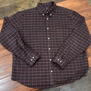 UNTUCKit Plaid Button-Down flannel Shirt